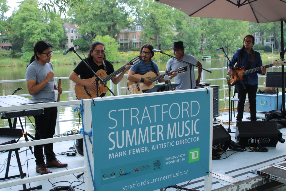 Stratford Summer Music on the barge StratfordToday.ca