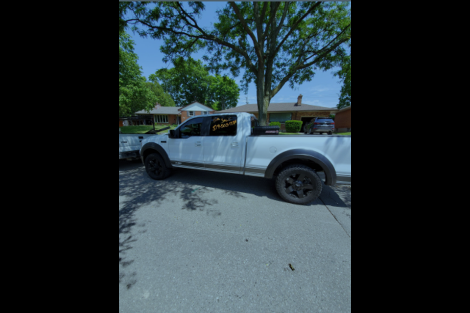 Police responded to a report of a stolen Ford F150 on June 21.