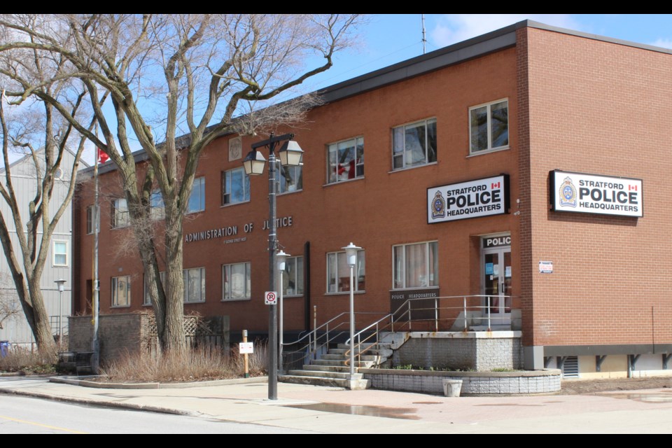 Stratford Police Headquarters.