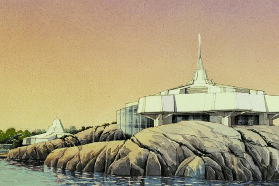 Science North design drawing
(Photo: Moriyama Teshima Architects)