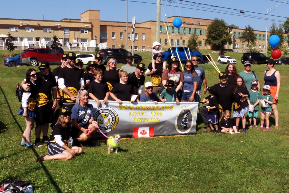 Hundreds of unionized workers and their families took in the Labour Day celebrations hosted by the Sudbury District Labour Council on Monday .
(Len Gillis/Sudbury.com)