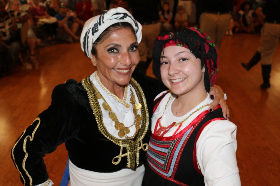 Levendia=X-Hellenic Folklore dancers pleased the crowds at the Sudbury Greek Festival this weekend.
 (Len Gillis/Sudbury.com)