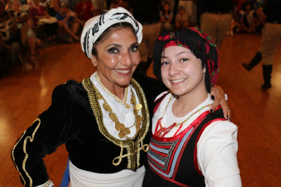 Levendia=X-Hellenic Folklore dancers pleased the crowds at the Sudbury Greek Festival this weekend.
 (Len Gillis/Sudbury.com)