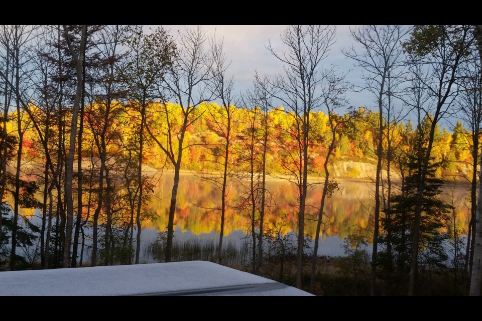 Rick Gladu snapped this photo of a Red Deer Lake fall morning.