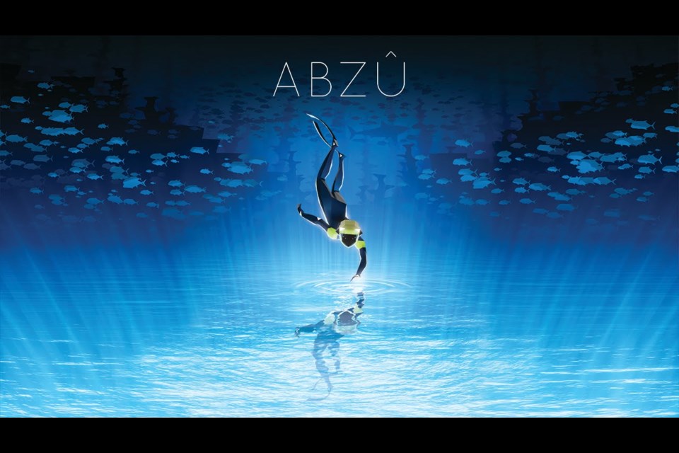 Some games focus on the experience that they guide the player through. ABZÛ is one of these games. You take on the role of a scuba diver as they explore beautiful underwater environments and uncover the mystery of an ancient alien race. 