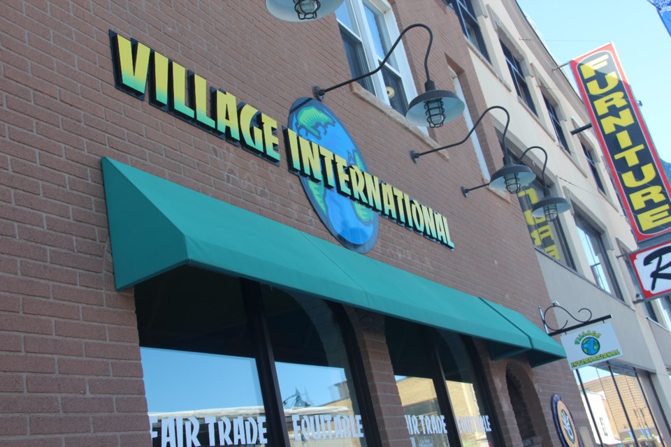 Village International, located at 139 Durham St., is closing its doors this spring after two-and-a-half decades in business. (Heidi Ulrichsen/Sudbury.com)