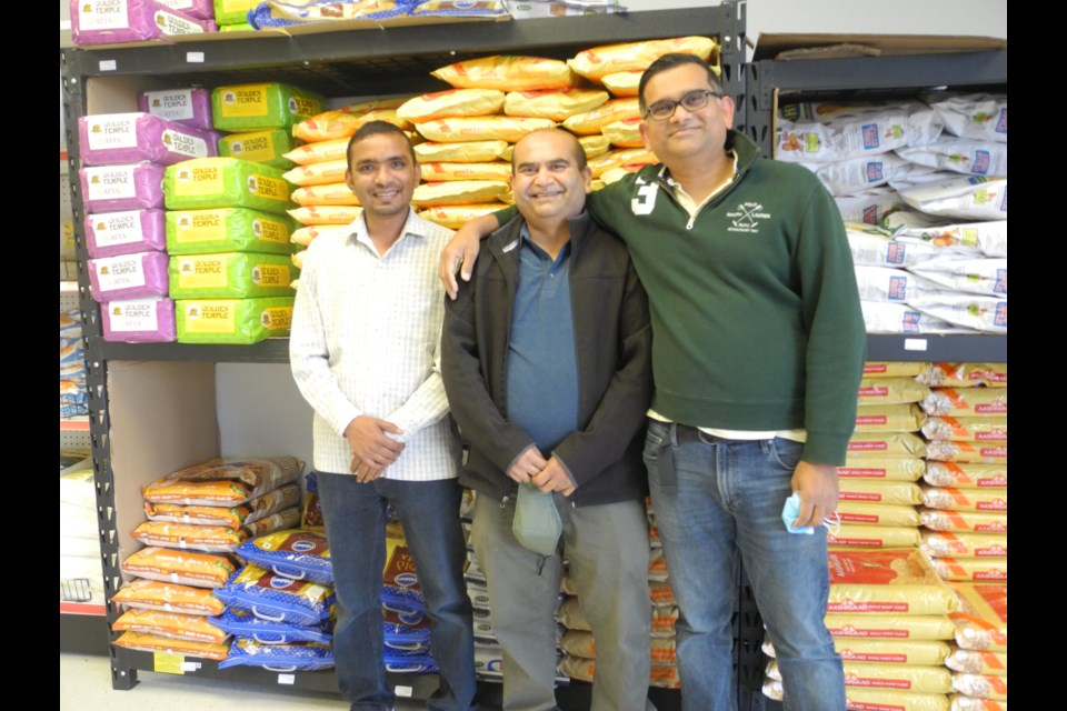                                (From left) Tejas Patel, Neeraj Aghera and Jimmy Rathod, owners of Bombay Spices, saw a need for an Indian grocery store in Sudbury, the only one north of Barrie. (Vicki Gilhula/Sudbury.com)