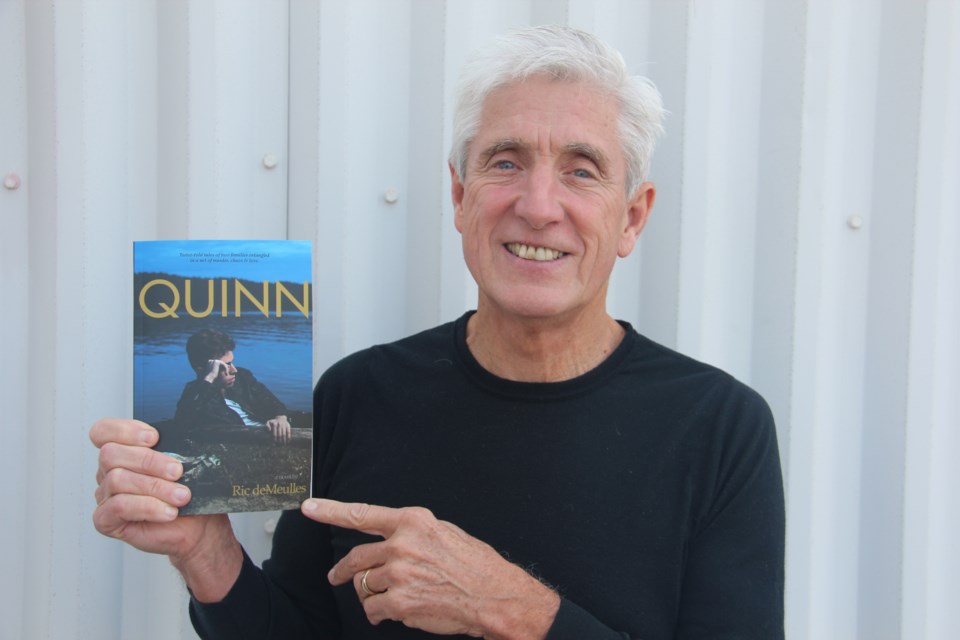 Sudburian Ric deMeulles is releasing his third novel, “Quinn,” this month. (Heidi Ulrichsen/Sudbury.com)
