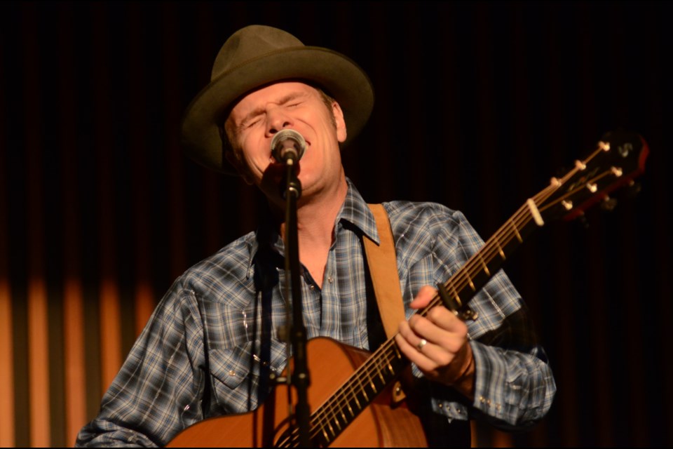 Dave Gunning returned to Sudbury for the Out of the Cold Concert Series at St. Andrews Place on Sunday. Photo: Arron Pickard