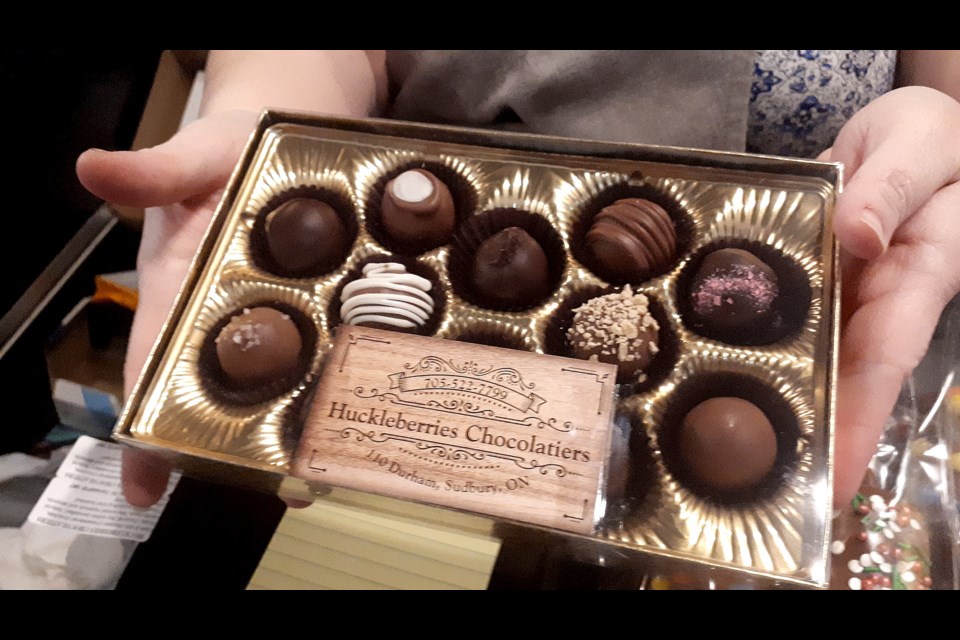 A selection of delicious truffles from Huckleberries in Sudbury. (Image: Hugh Kruzel)
