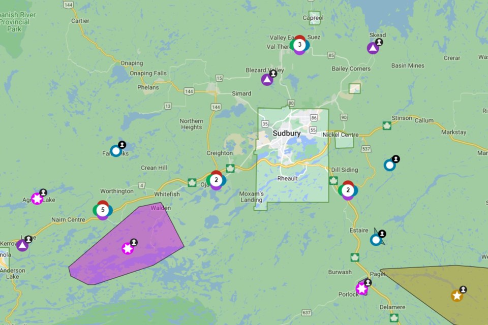 High winds overnight cause pockets of small local power outages Sudbury News