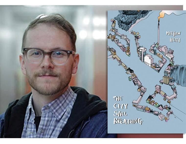 Greater Sudbury author, playwright and actor Matt Heiti's 2013 novel “The City Still Breathing” has been selected by Project Bookmark Canada for the organization's next bookmark, to be located outside of the Townehouse Tavern. (Supplied)  