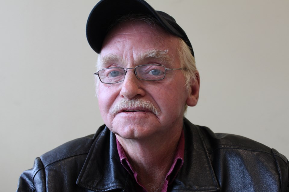 Barry Duff worked for 23 years for Rio Algoma in Elliot Lake. He was required to inhale finely ground aluminum dust, called McIntyre Powder, as part of his employment.  Photo: Lindsay Kelly