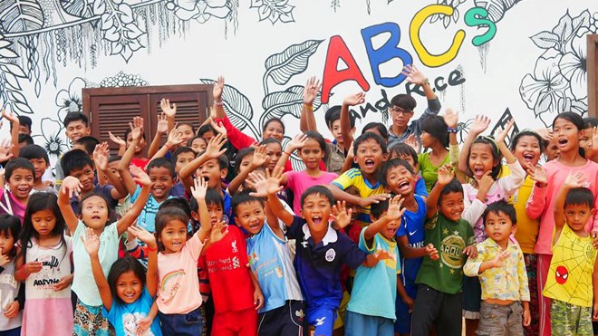 Established in 2009, ABCs and Rice teaches needy children and feeds them a hot meal. Supplied photo
