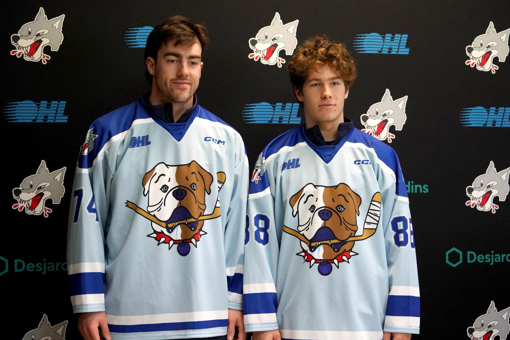 SHORESY Sudbury Blueberry Bulldogs Hockey Jersey With Your 