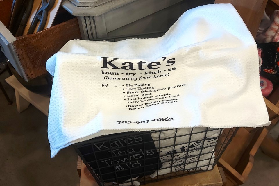 Kate’s now features its own tea towels and mugs for lovers of the Kountry Kitchen.