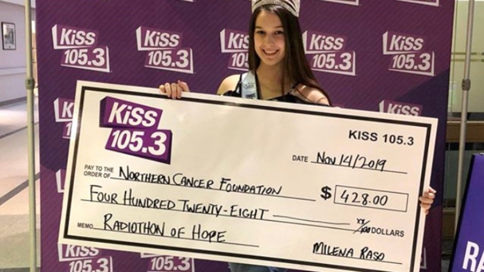 Milena Raso, 18, is already a seasoned volunteer and fundraiser dedicated to making a difference in the world. Her dedication to community service in memory of her late father is a constant source of inspiration to support those in need and be a positive role model to area youth.