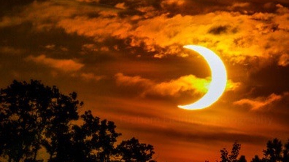 Graham Fielding of Sudbury shared this image of the horned sunrise.