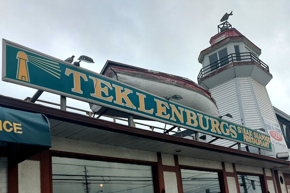 Teklenburg’s, named after the original owners is located on Lasalle Boulevard near the Food Basics grocery store. It has been around for 48 years with its tall lighthouse. 