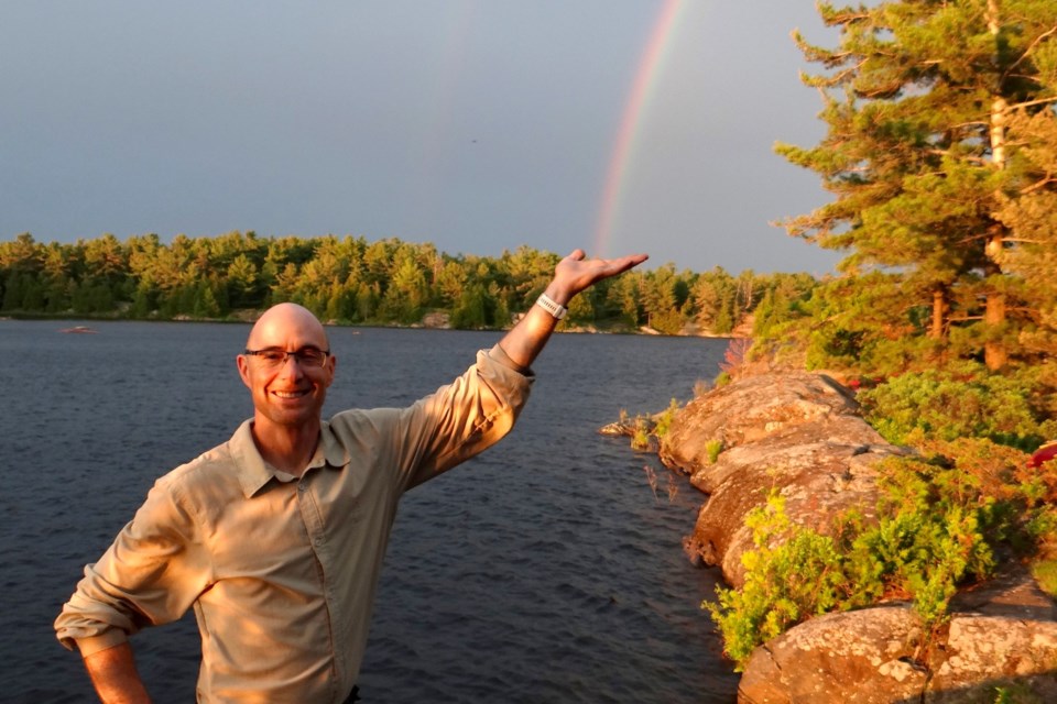 Colin Ward, Lo-Ellen Park Secondary School’s Grade 11 Outdoor Education Course teacher and cross-country running, track and field and nordic-ski team coach, considers the LU greenspace a ‘pot of gold’ as a training ground for Lo-Ellen Park Knights.