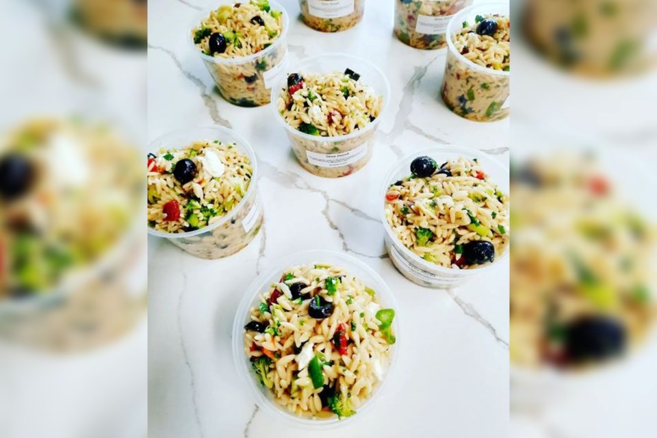 Orzo and the kale quinoa salads are two favourites among Sudbury customers. These Good Grab healthy food options are up for grabs at the Kelly Lake storefront location in the west end of the city too.