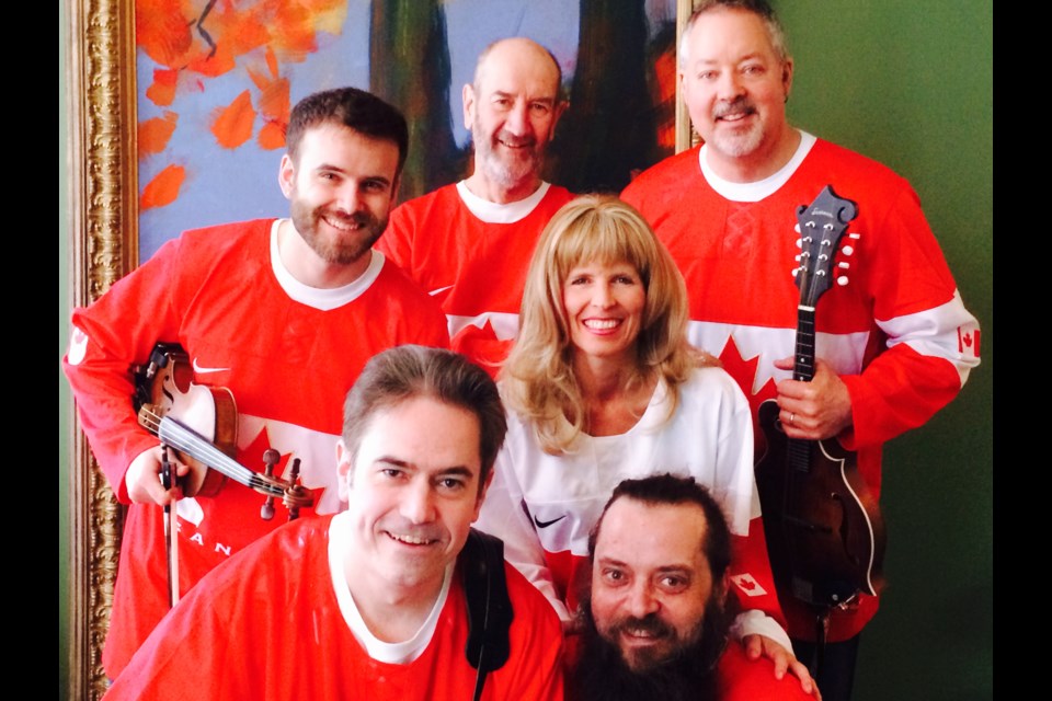 Leisa Way and the Wayward Wind Band come to Sudbury Theatre Centre March 24 and 25 to perform their newest show “Oh Canada, We Sing for Thee!” Supplied photo.