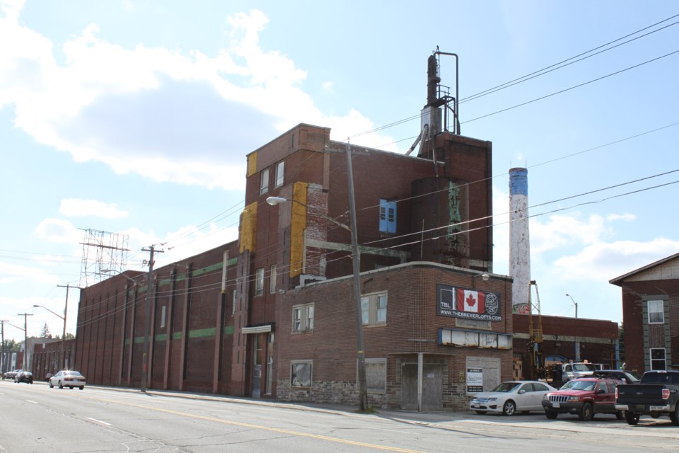Meeting on Feb. 21, Sudbury city council approved $4.1 million over the next 10 years to support the conversion of the old Northern Breweries building on Lorne Street in the city's west end into high-end condominiums. (File)