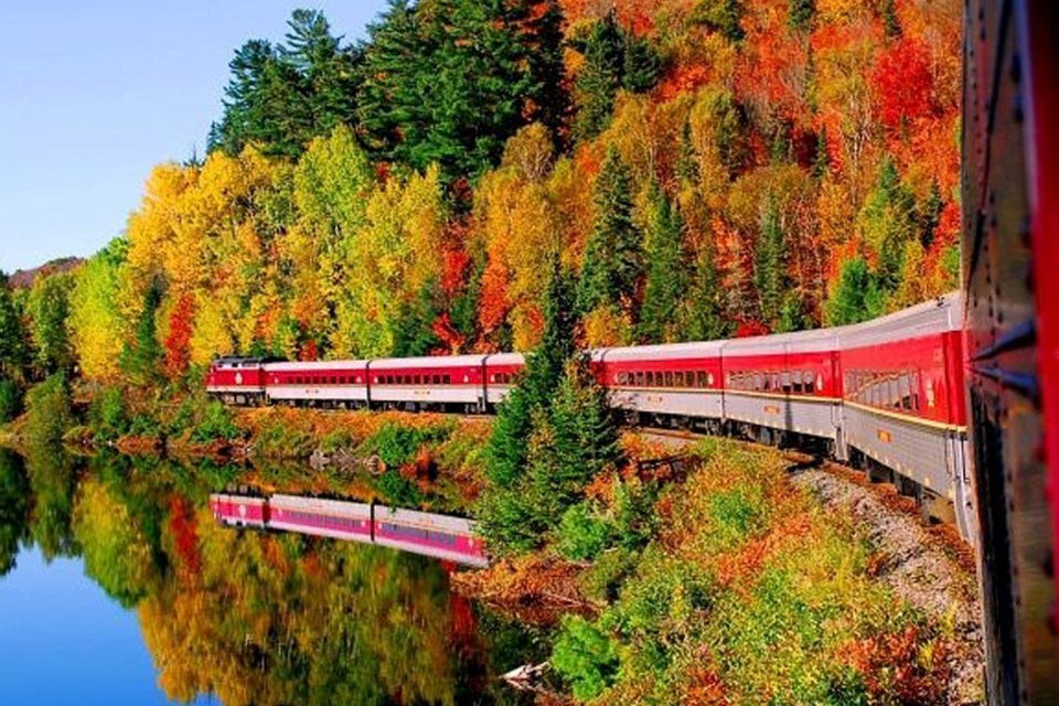 The Agawa Canyon Tour Train is a popular fall event in Northern Ontario.