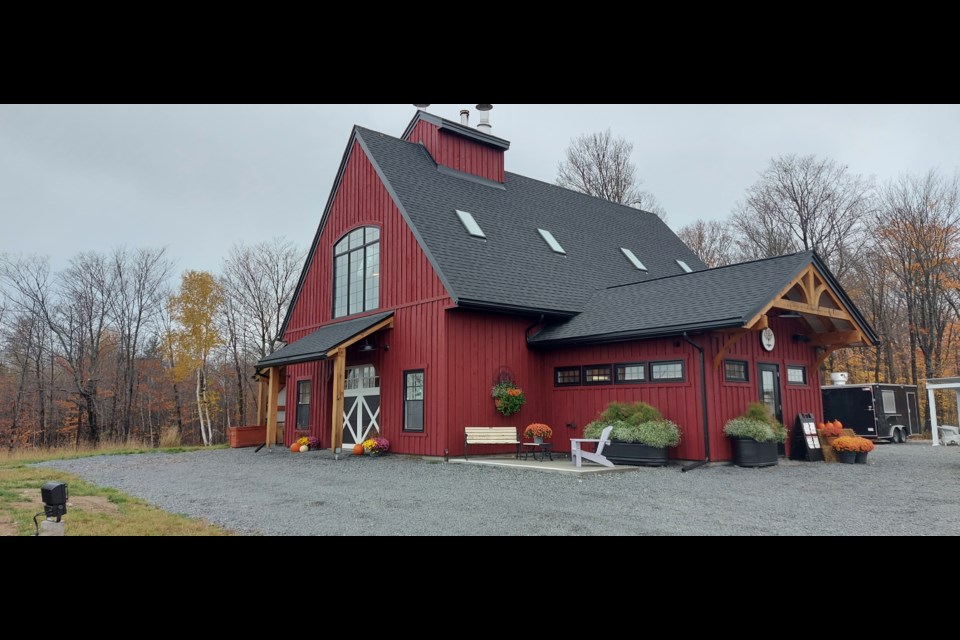Maple Hill Farm is located at 450 Dominion Drive in Hanmer replaces what was once the old Despatie Family Farm sugar shack. 