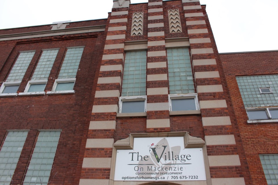 St-Louis-de-Gonzague at 162 MacKenzie Street near downtown is on the cusp of being designated a heritage building. Besides being an example of Art Deco architecture, it is the oldest school in the city that’s still standing. (Arron Pickard / Sudbury.com)