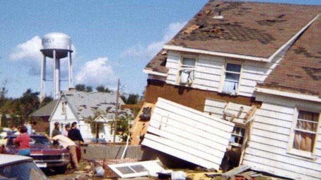 The Aug. 20, 1970 tornado that hit Sudbury is currently tied for the status of the eighth deadliest tornado in Canadian history. (Historic photos supplied by Brigitte Tessier Labby)
