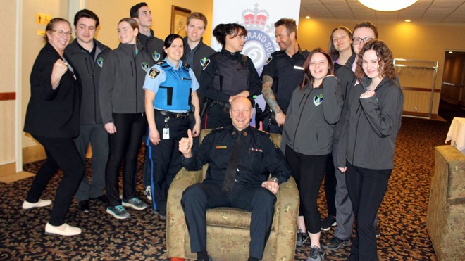 Hosted by the Greater Sudbury Police Service Chief's Youth Advisory Council (CYAC) Courage to Stand Day is to set aside to remind people of the importance of treating one another with respect and dignity and to stand up for their beliefs. (Heather Green-Oliver/Sudbury.com)