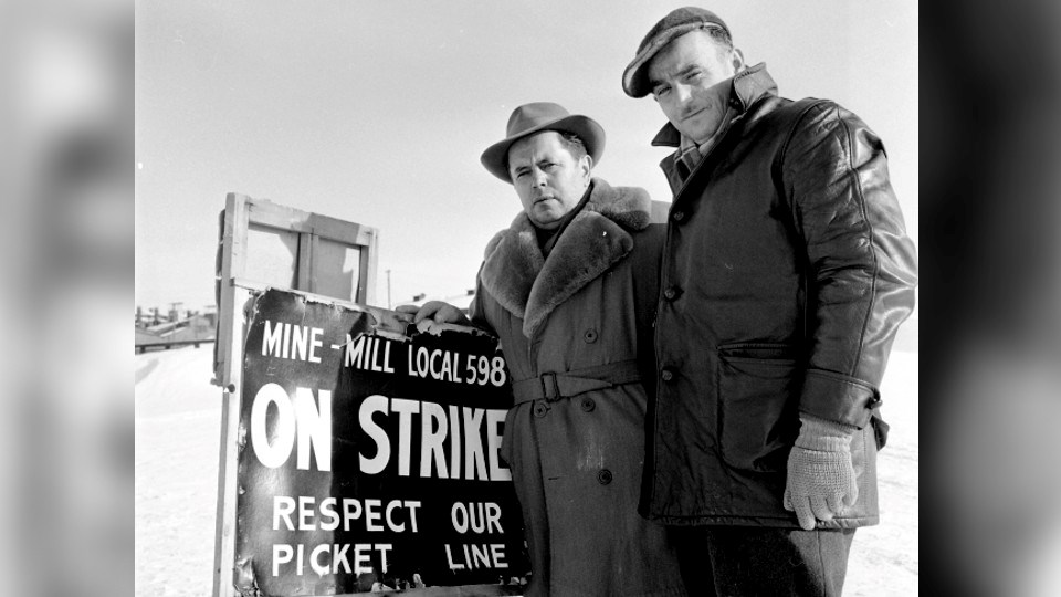 Members of Mine Mill Local 598 were on strike for three months in 1958. The strike was settled days before Christmas. 