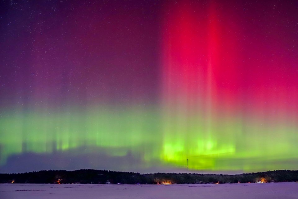 Sudbury.com reader and local photographer Graham Fielding captured this series of images during an intense display of the northern lights on Feb. 26. 