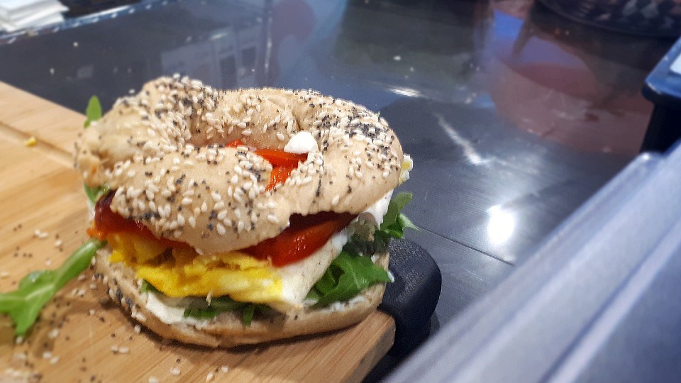 Shmeared with lox and cream cheese, or sliced for sandwiches, fresh and locally made Salty Dog Bagels in downtown Sudbury really hit the spot.