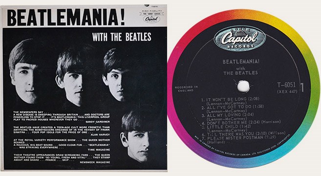BEATLES / Meet The Beatles! (Apple Records – EAS-70100, LP