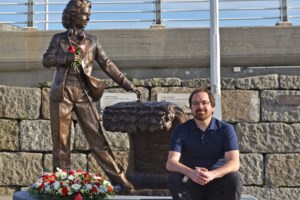 Sudbury sculptor unveils new sculpture … in Norway
