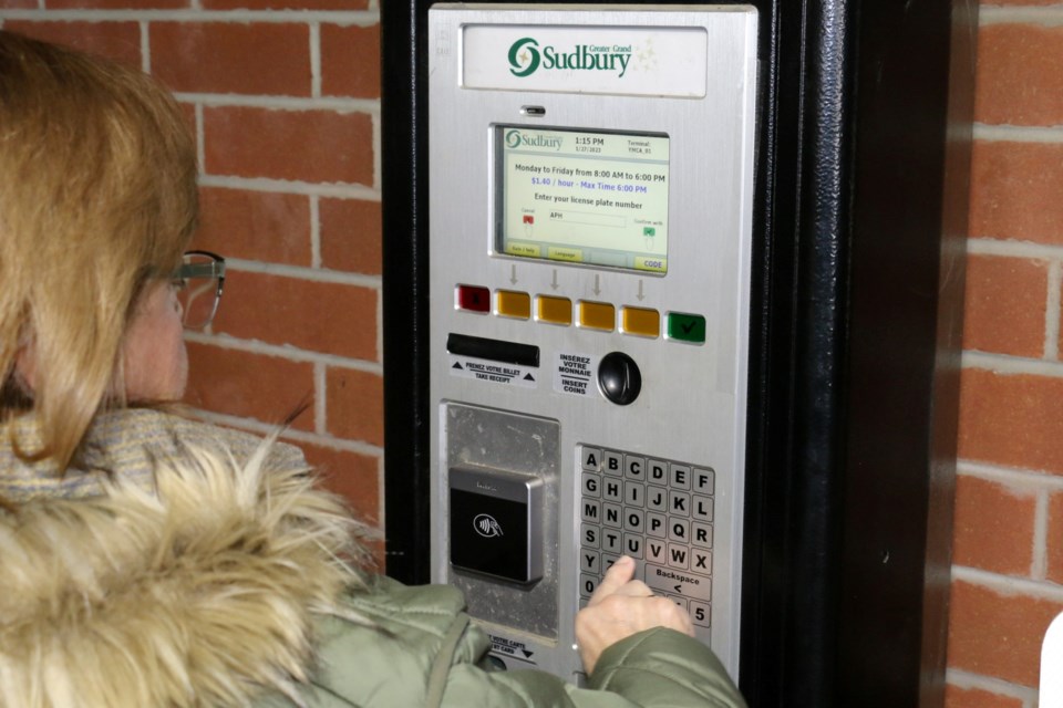 Members of the Parkside Centre in downtown Sudbury say the parking machines there fail to operate correctly, especially in colder weather.