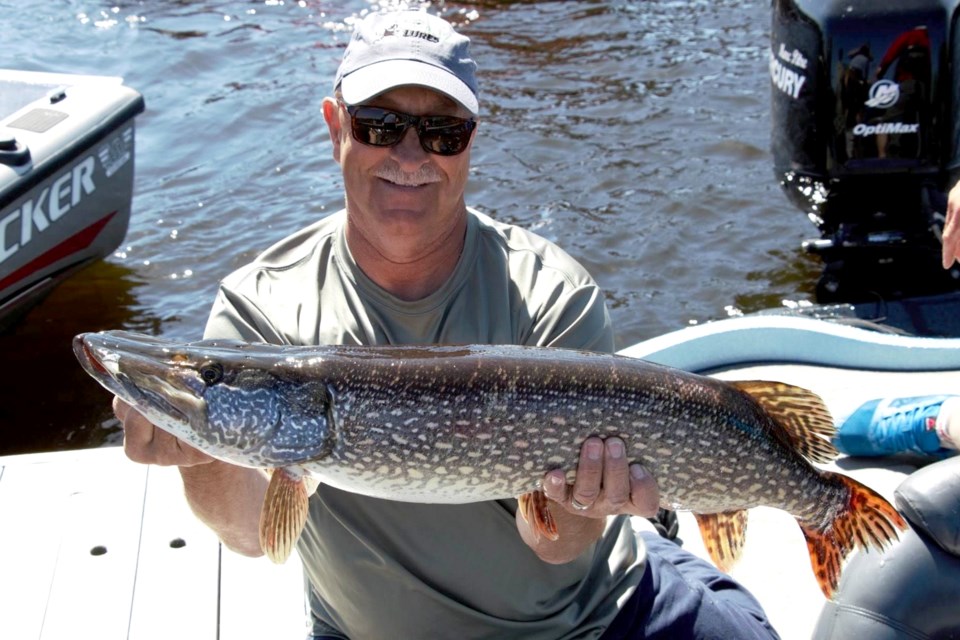 Marc Pitre of Sudbury is a tournament pike angler.