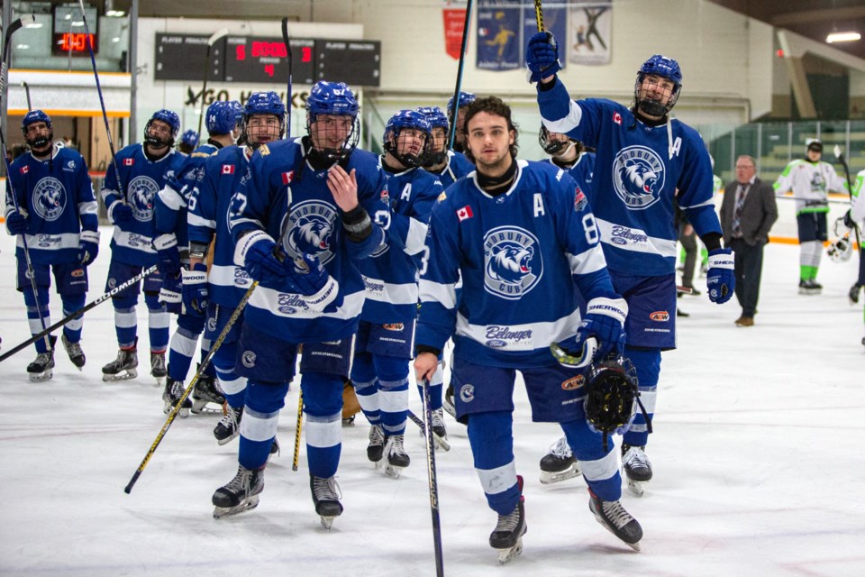 The Greater Sudbury Cubs defeated the Espanola Paper Kings in Round One of the 2022-2023 Northern Ontario Junior Hockey League playoffs by four games to one.