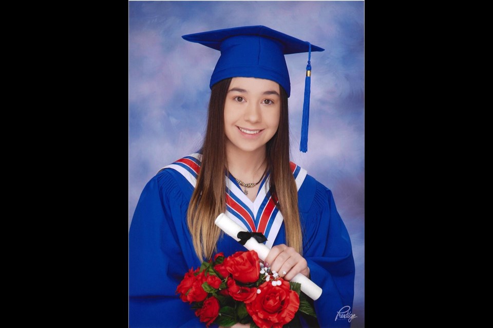 Alyssa Beauparlant is graduating from Grade 12 at École secondaire Macdonald-Cartier. (Supplied)