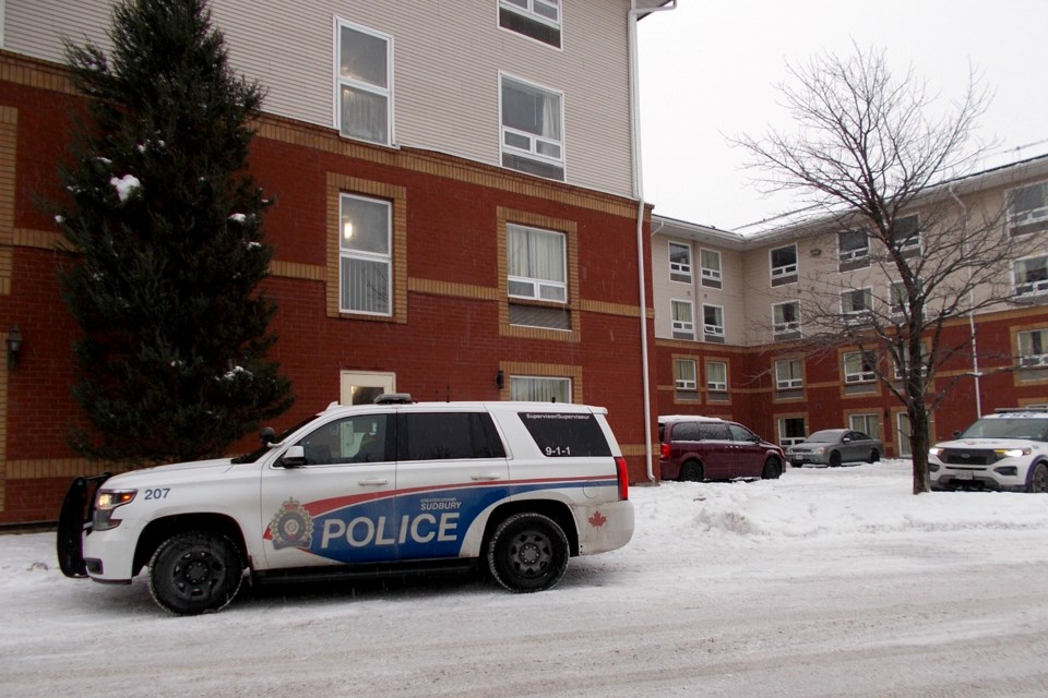 Greater Sudbury Police are investigating a double murder that happened at the Travelodge Hotel on Paris Street early Tuesday morning.