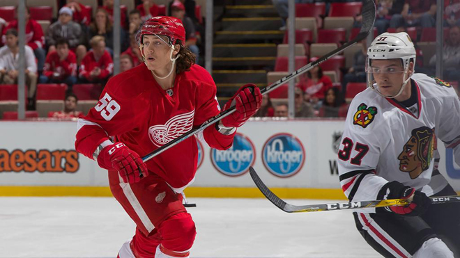 Red Wings recall Tyler Bertuzzi, place Thomas Vanek on long-term IR