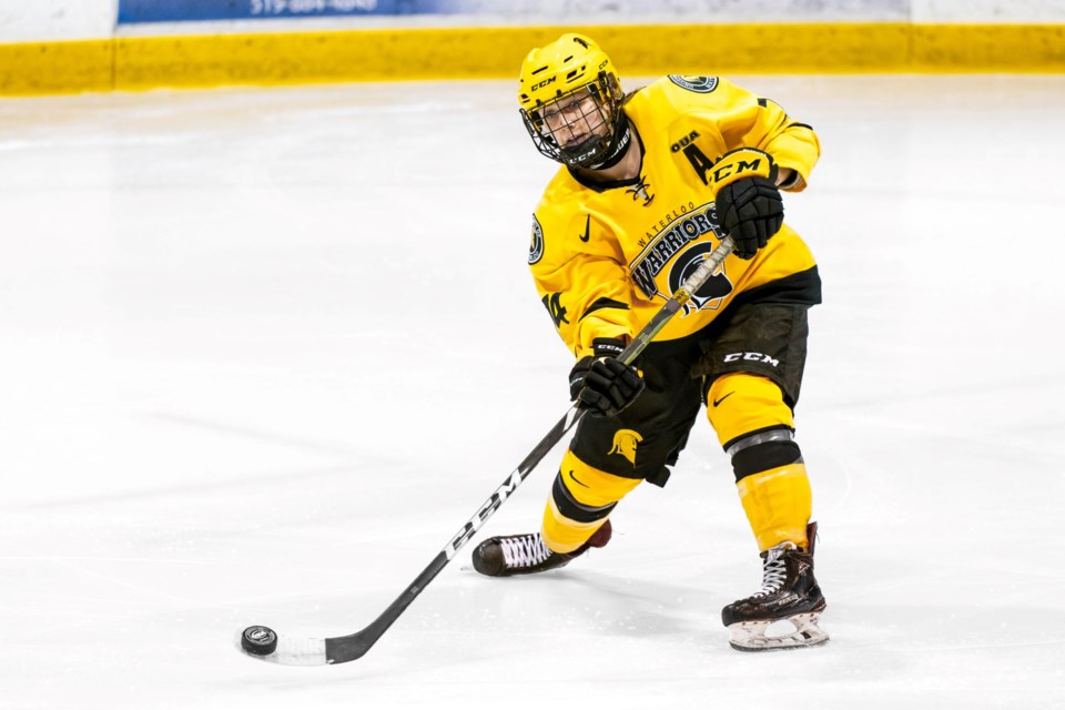 Sudbury’s Carley Olivier plays hockey for the University of Waterloo Warriors. She’s currently playing for Team Canada at the 2023 FISU Winter Games in Lake Placid, New York. 