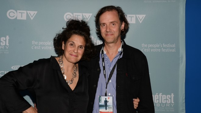 Jennifer Baichwal and her husband,  Nick de Pencier, who directed 'Long Time Running' attend Saturday's gala screening. (Marg Seregelyi photos)