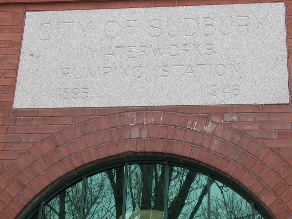 Pumping station sign