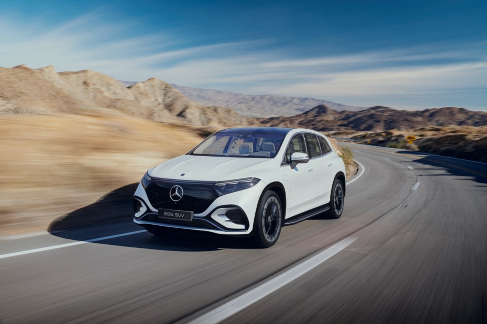Eq best sale electric mercedes