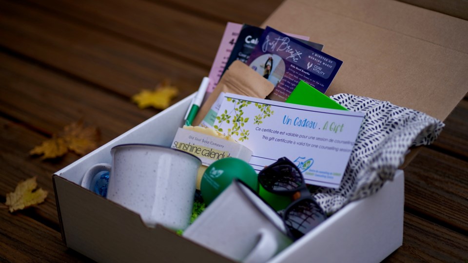 Sudbury Counselling Centre gift box