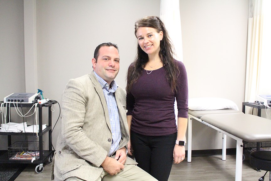 Marc and Lynne Morin have expanded their physiotherapy business to Chelmsford with a 3,200 square foot facility.