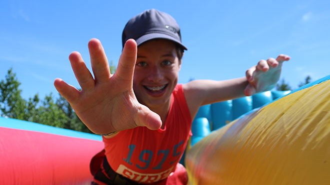 École secondaire catholique l’Horizon hosted a Festival Franco day on June 16 to raise funds for ALS and the school's cultural and sports activities. Photo by Heather Green-Oliver.